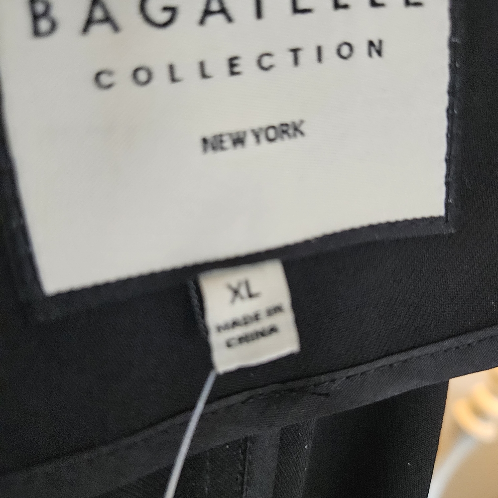 Bagatelle Black Trench Coat XL - Picture 3 of 13